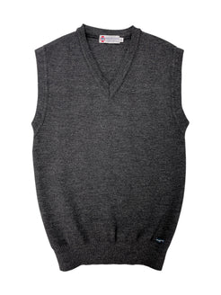 Pull sans manche anthracite