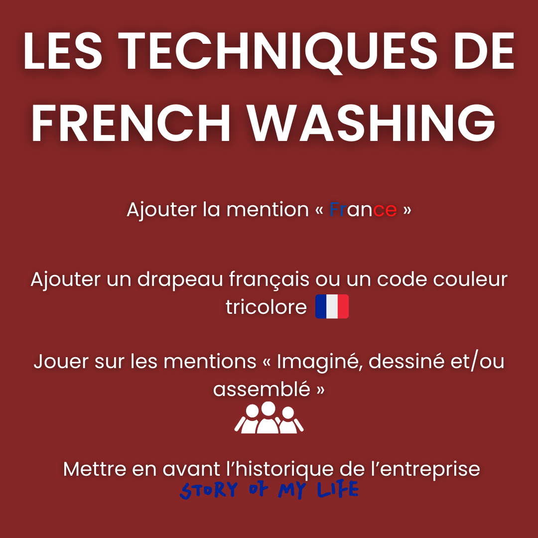 Image explicative sur le frenchwashing